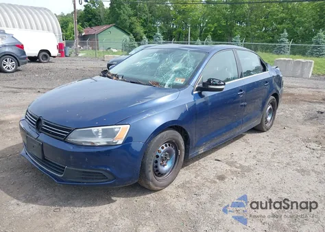2013 Volkswagen Jetta 2.5L Se из США, поврежденный, VIN 3VWDP7AJ0DM292598
